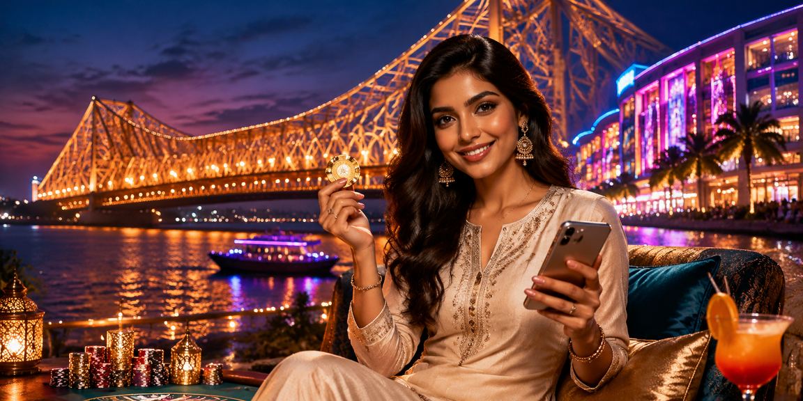 Player interacting with live casino game on mobile in Kolkata
